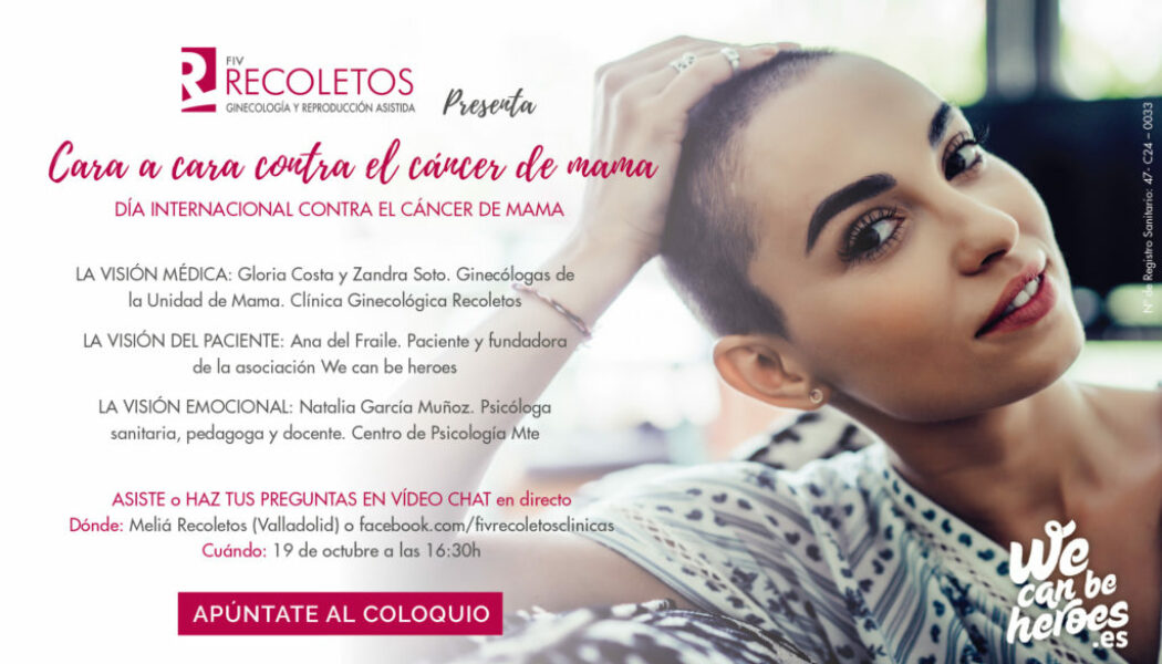 Cara a Cara con el Cáncer de Mama. Coloquio con pacientes y familiares en la clínica FIV Recoletos Valladolid