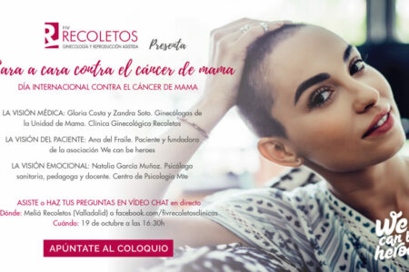 Cara a Cara con el Cáncer de Mama. Coloquio con pacientes y familiares en la clínica FIV Recoletos Valladolid