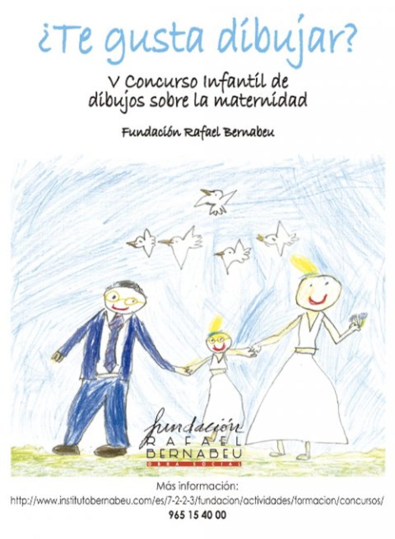 Convocado el 5º concurso de dibujos sobre la maternidad de la Fundación Rafael Bernabeu