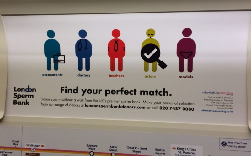 El Banco de Esperma de Londres lleva su servicio de búsquedas al móvil