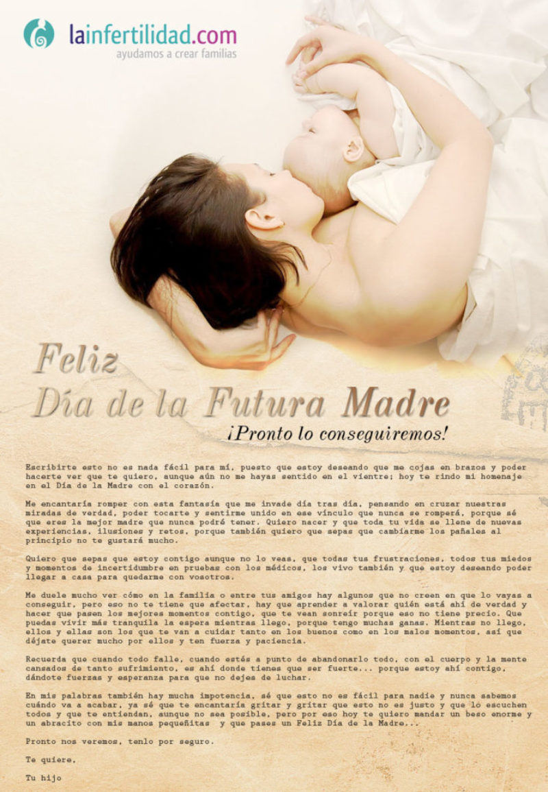 Feliz Día de la Futura Madre