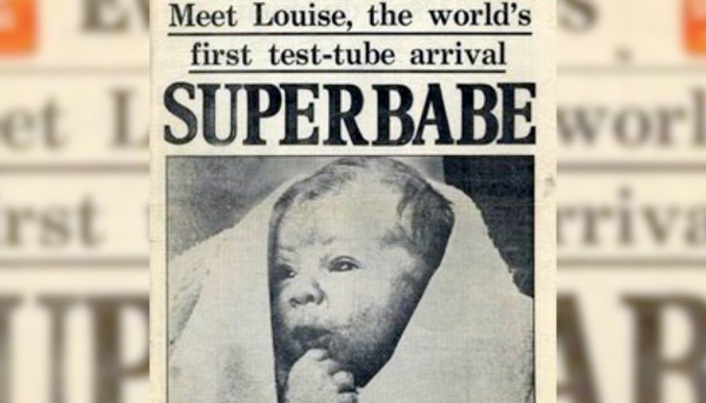 Historia de la primera 'bebé probeta'