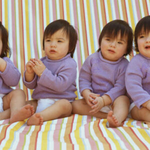 Le habían dicho que no podía tener hijos, y ahora dio a luz a cuatrillizos