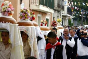 Más de mil personas asisten al ancestral acto del Pa Beneït en honor a Sant Gregori