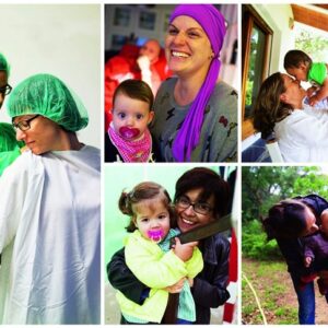 Mujeres que han sido madre después de superar un cáncer de mama