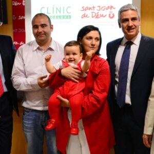 Operan con éxito de obstrucción de laringe a un feto en la maternidad del clínic, Barcelona