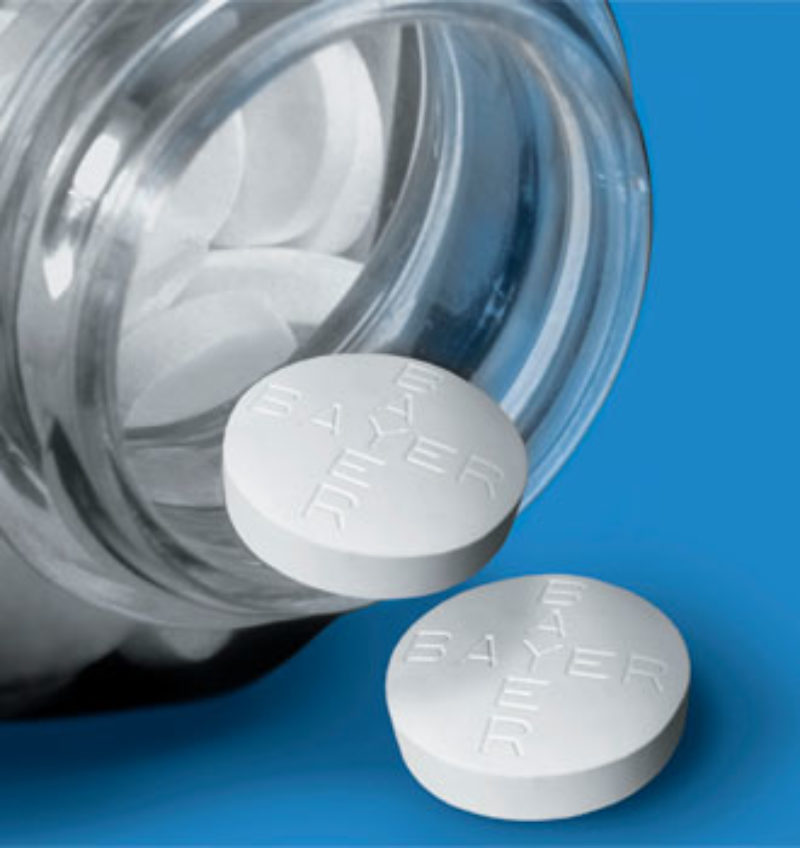 Pequeñas dosis de ácido acetilsalicílico