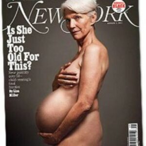 Polémica portada de New York Magazine sobre el embarazo tardío
