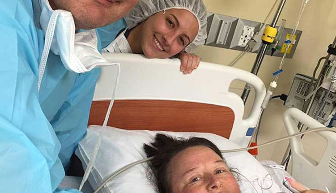 Una mujer de 40 años da a luz 4 semanas después de enterarse que estaba embarazada