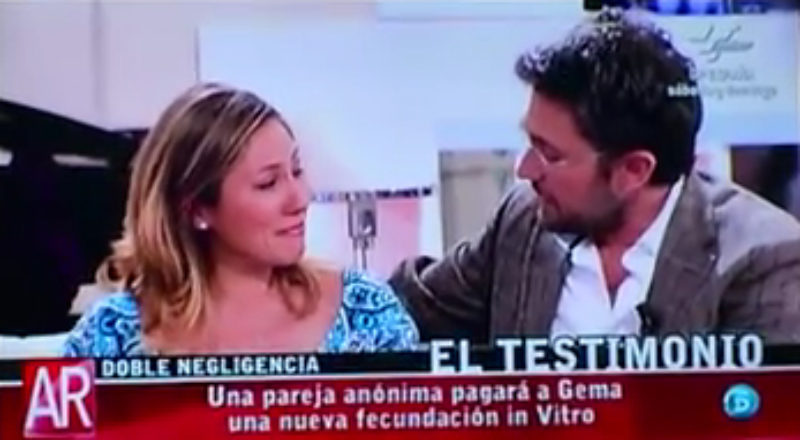 Una pareja financia el tratamiento de otra pareja en la clínica ProcreaTec